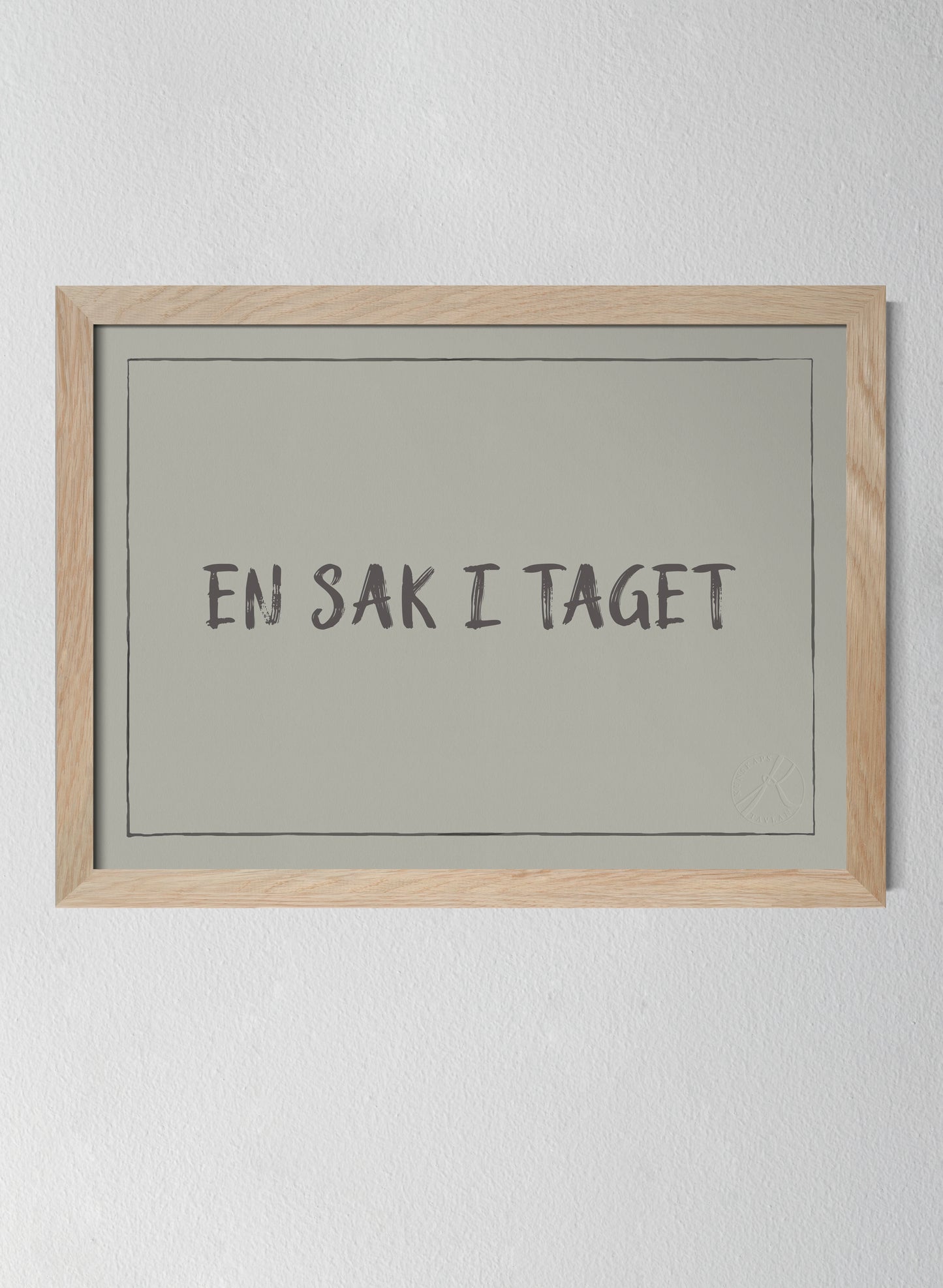 En sak i taget