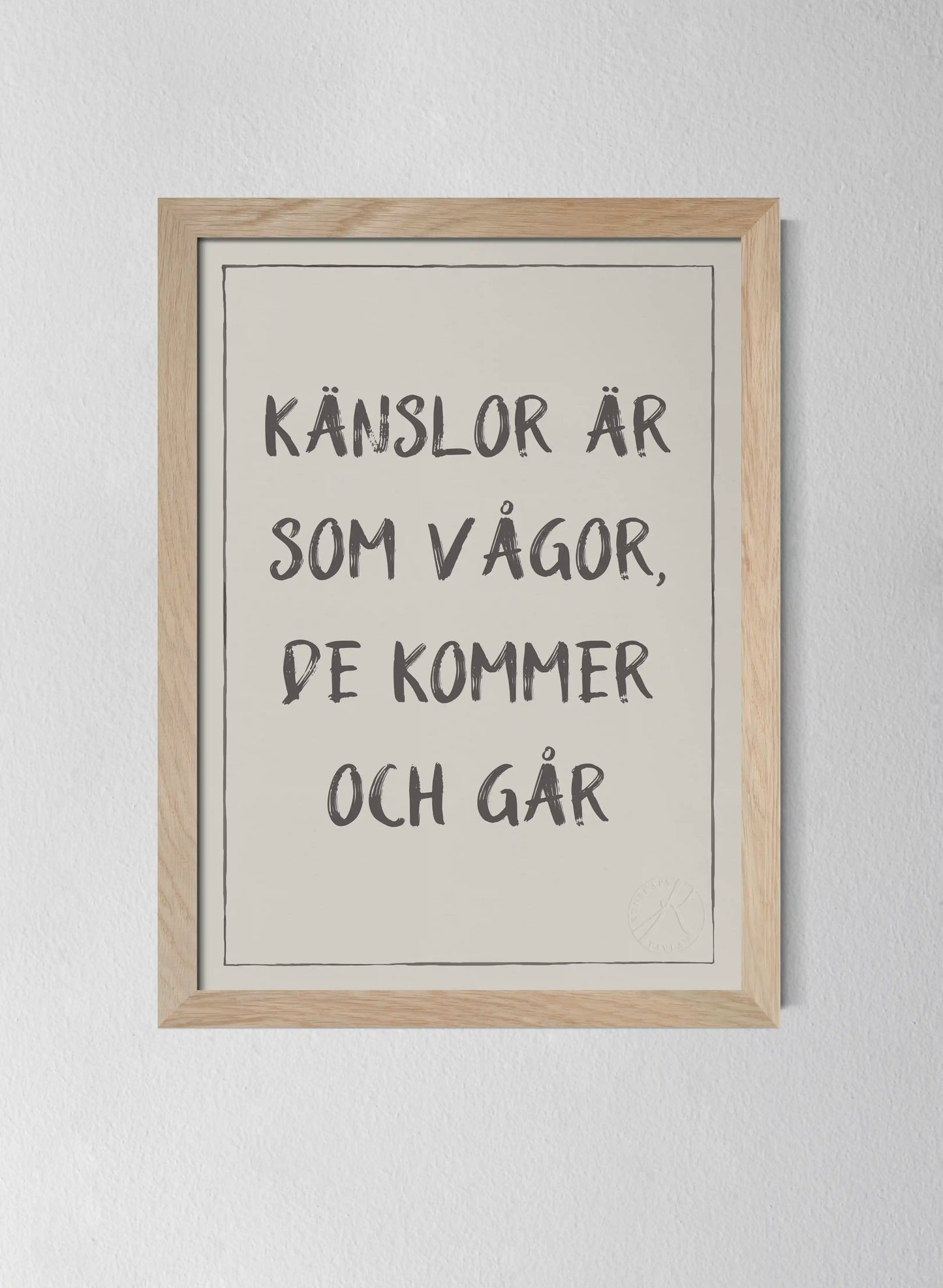 Känslor är som vågor
