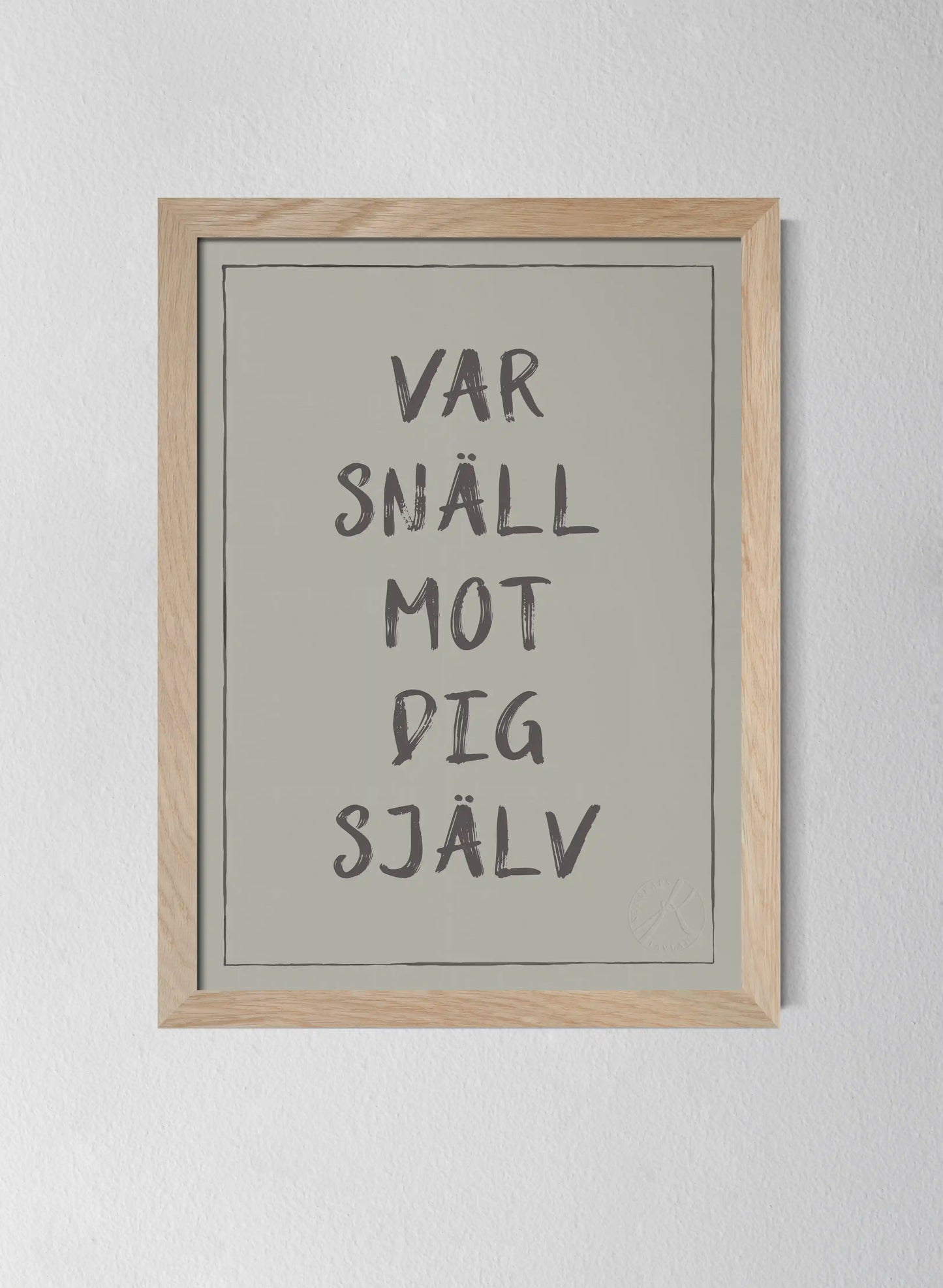 Var snäll mot dig själv