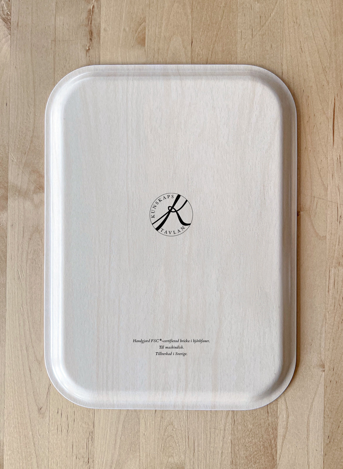 Bricka Gamla svenska mått - 27x20 cm