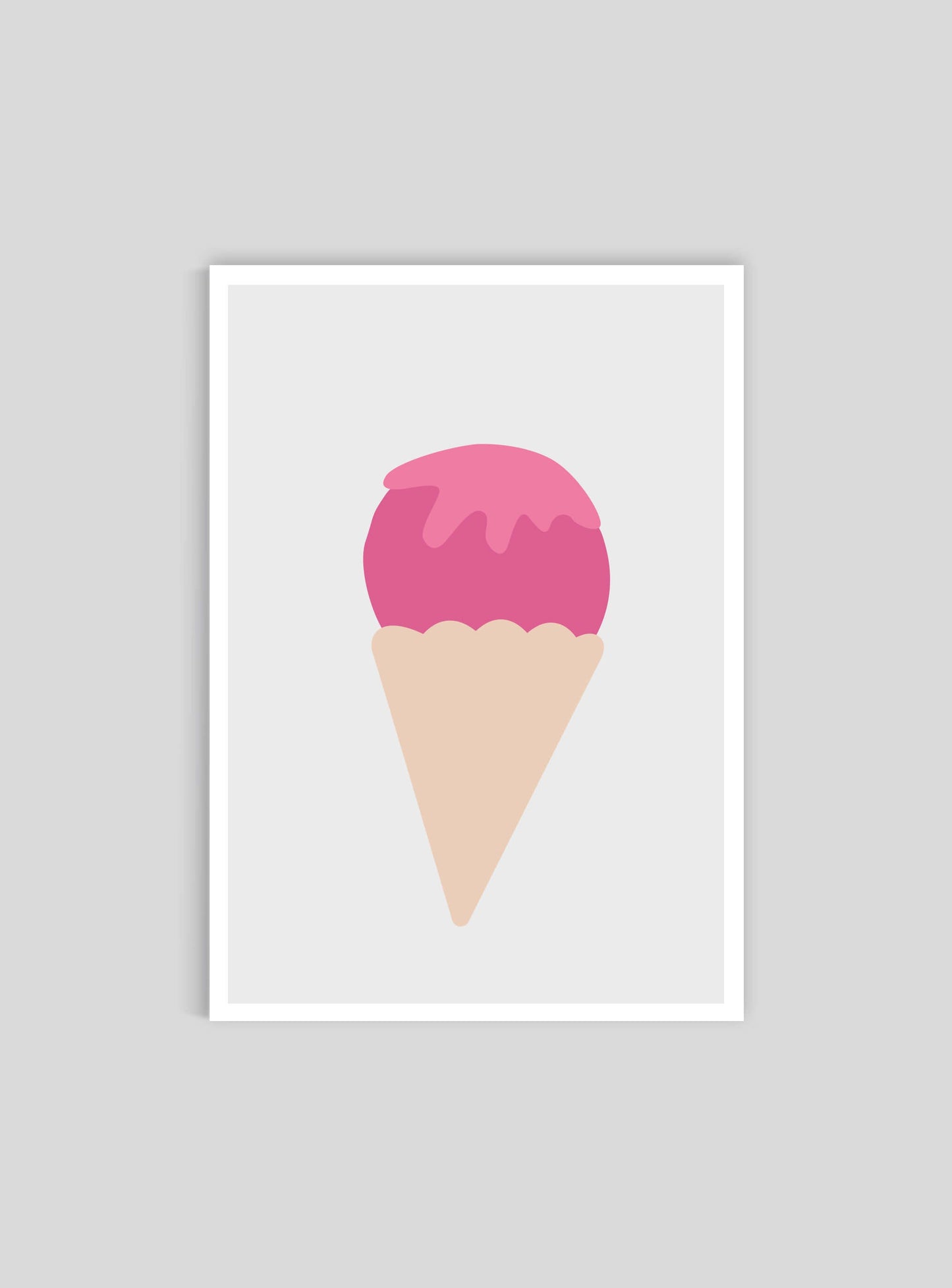 Färgen Cerise - Mini print A5 - Kunskapstavlan