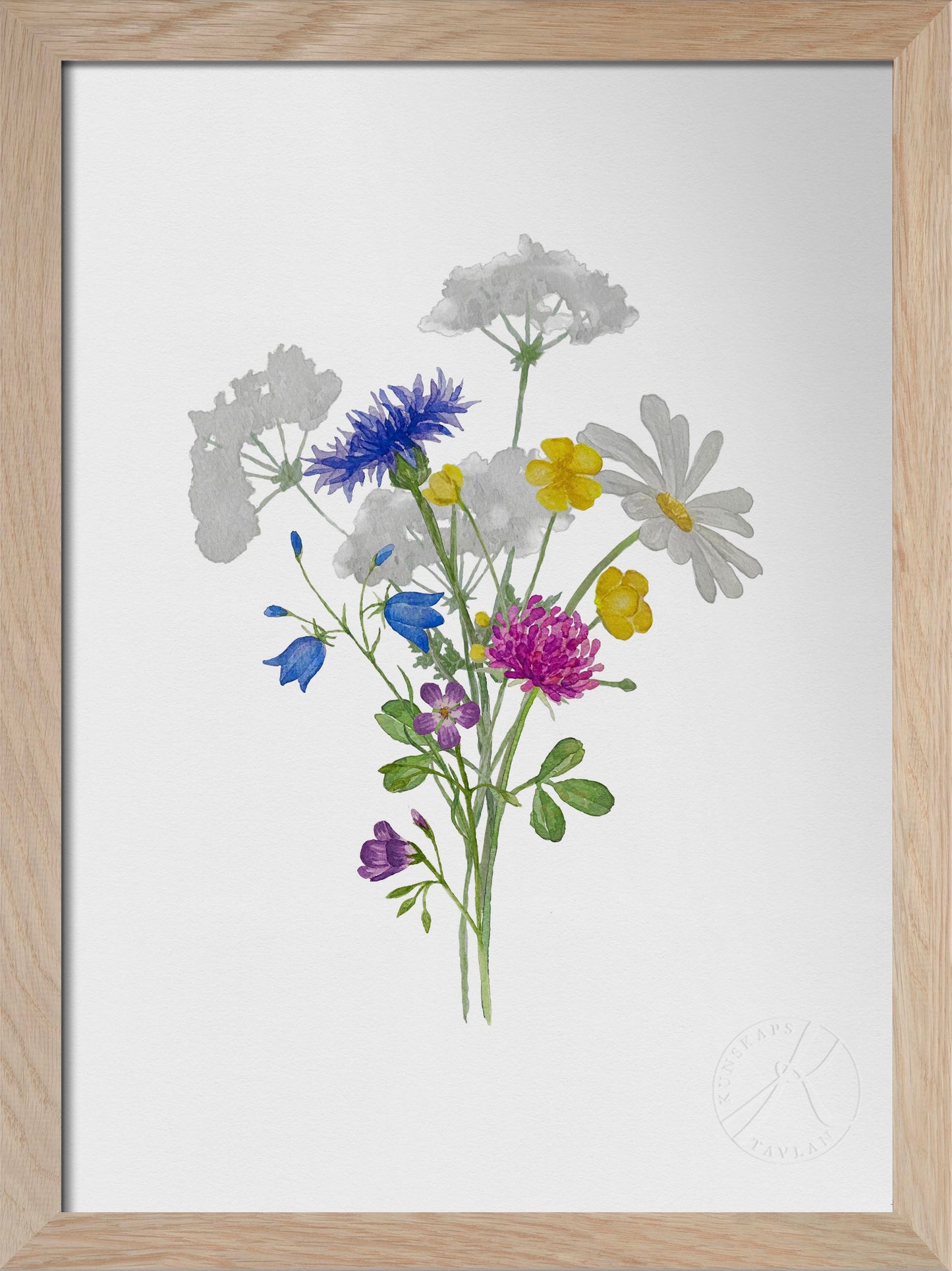 Sju sorters blommor