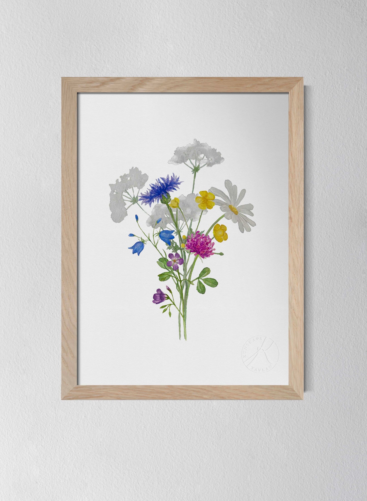 Sju sorters blommor
