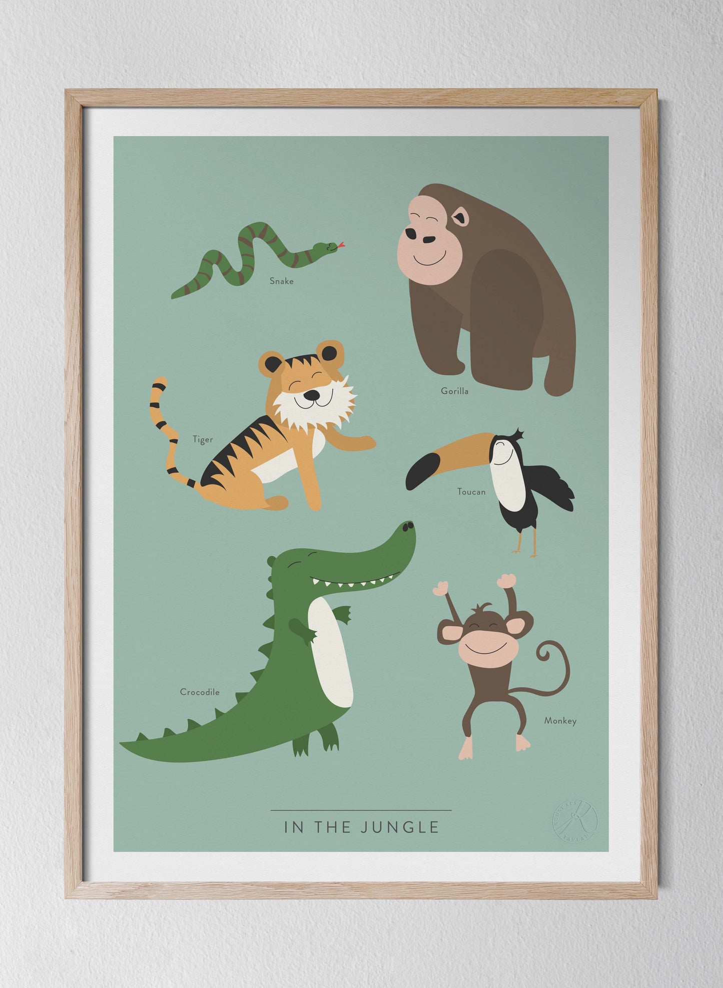 In the jungle - på engelska