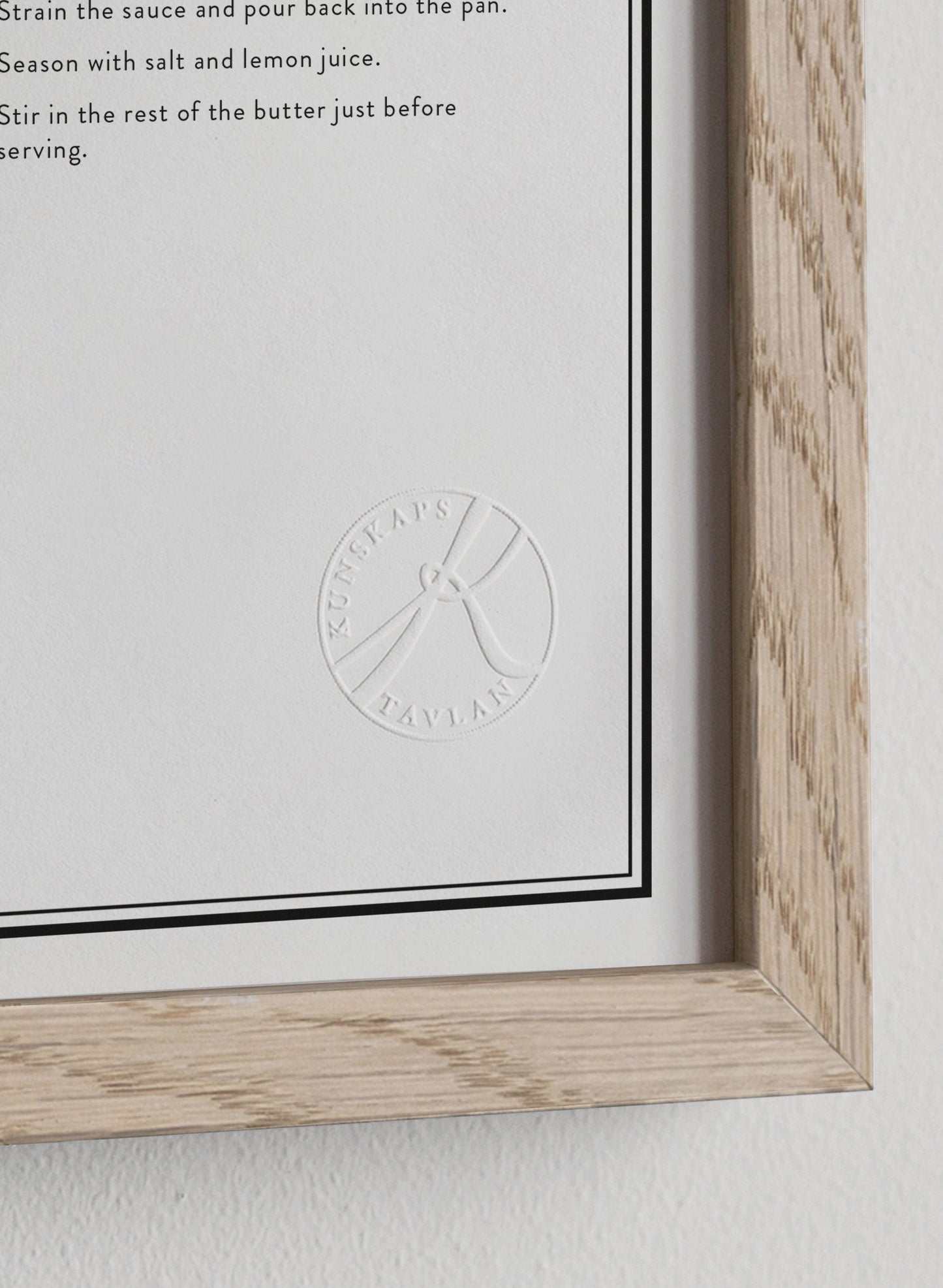 Sauces - på engelska