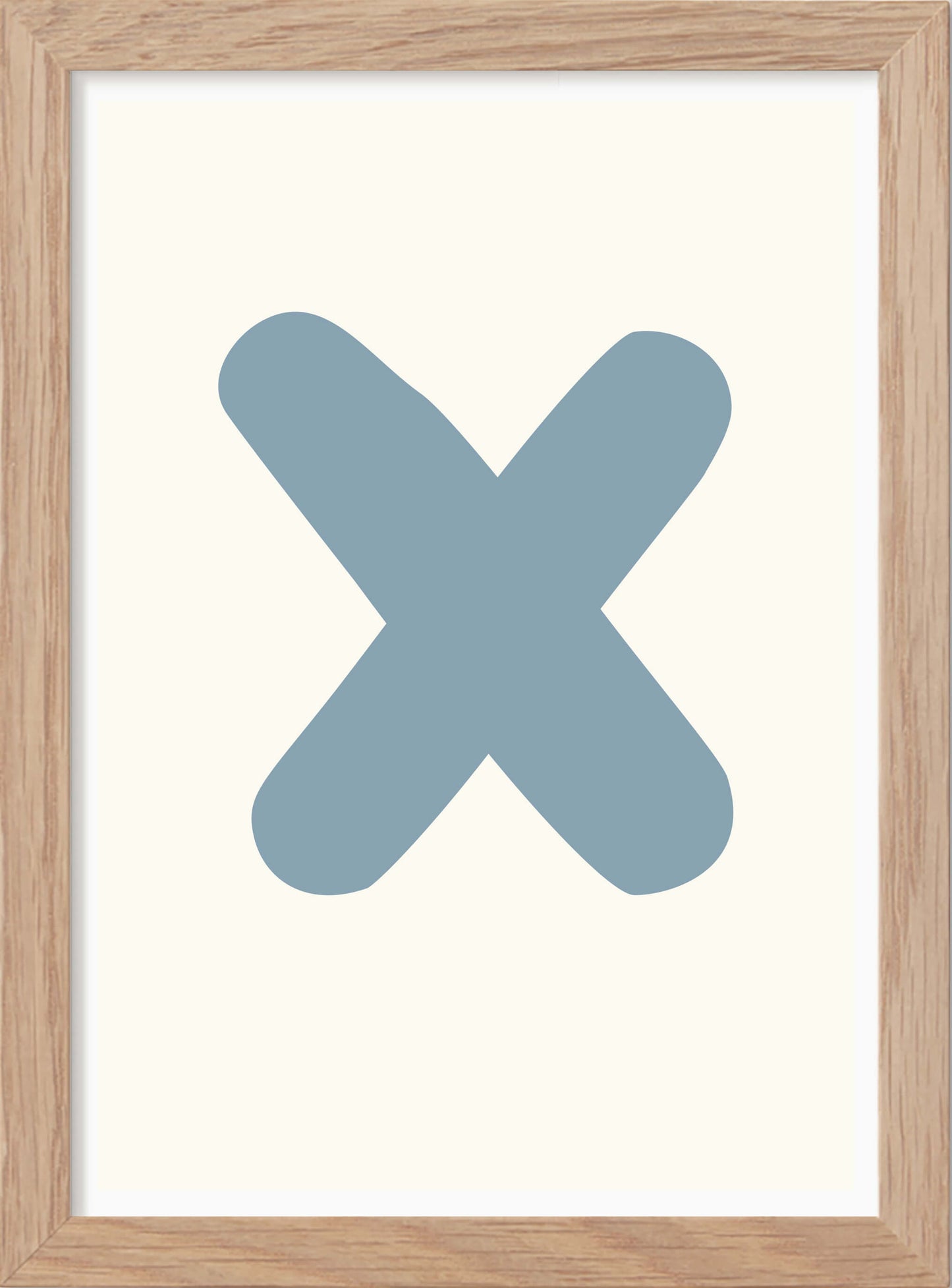 Bokstaven X - Mini print A5 - Kunskapstavlan