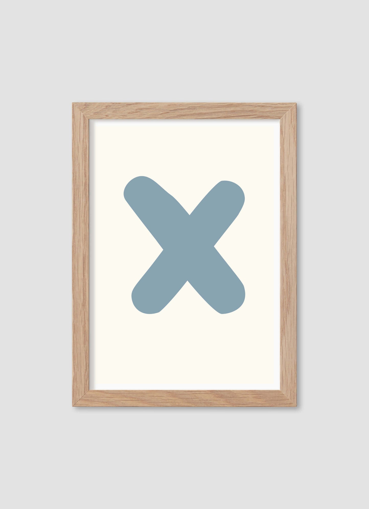 Bokstaven X - Mini print A5 - Kunskapstavlan