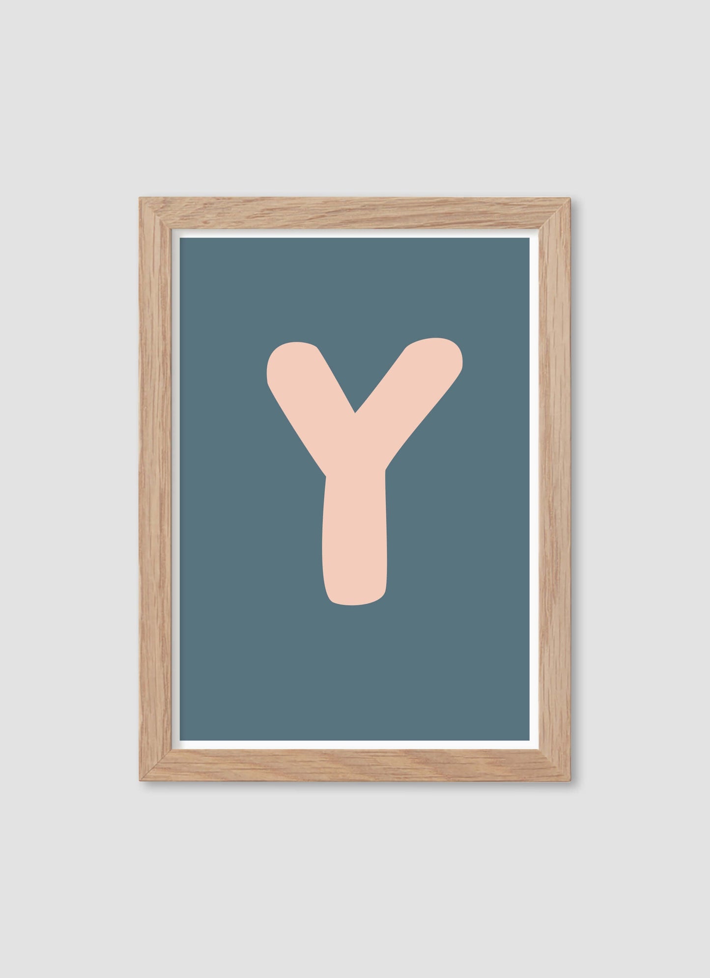 Bokstaven Y - Mini print A5 - Kunskapstavlan