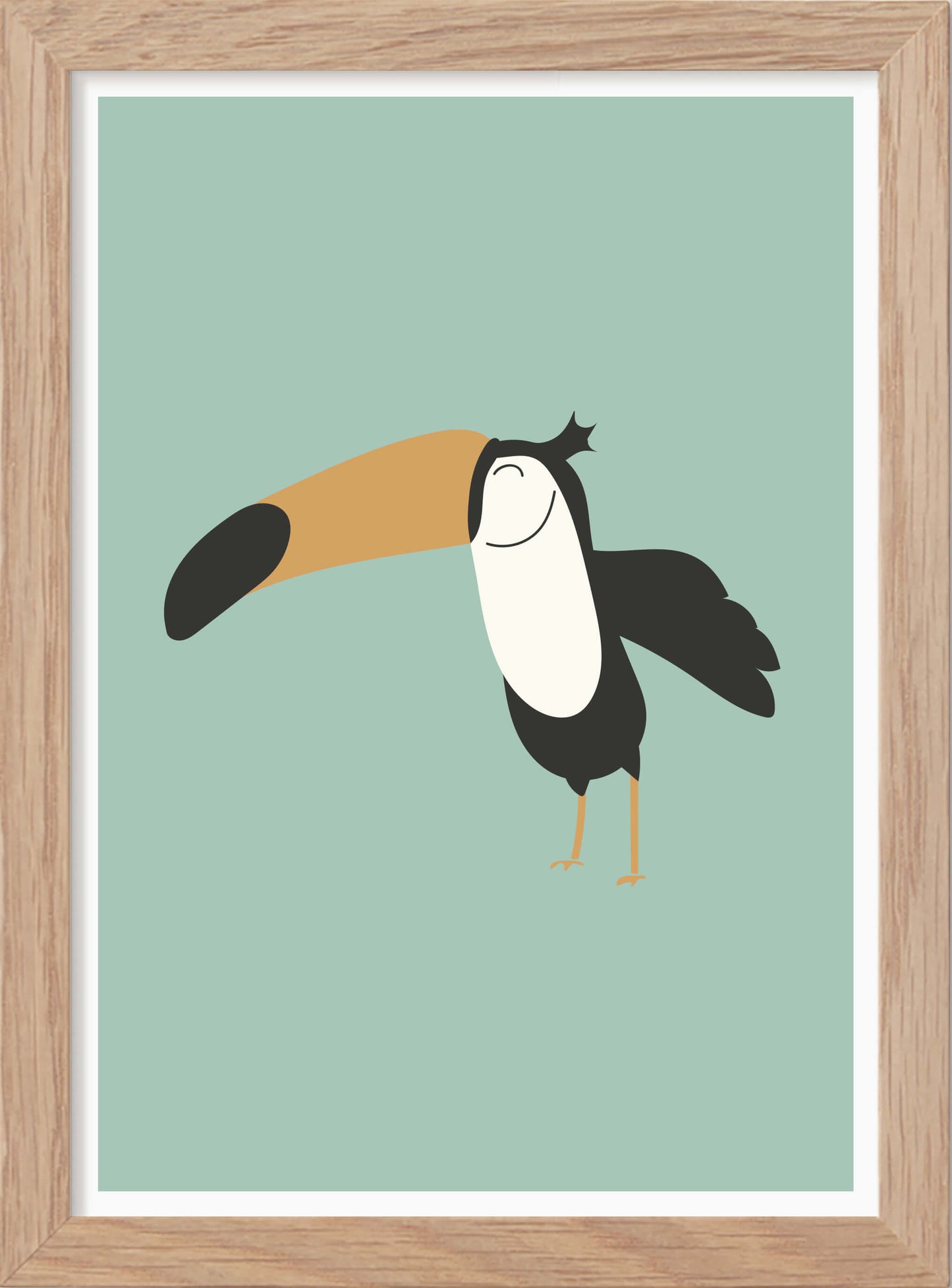 Tukan - Mini print A5 - Kunskapstavlan