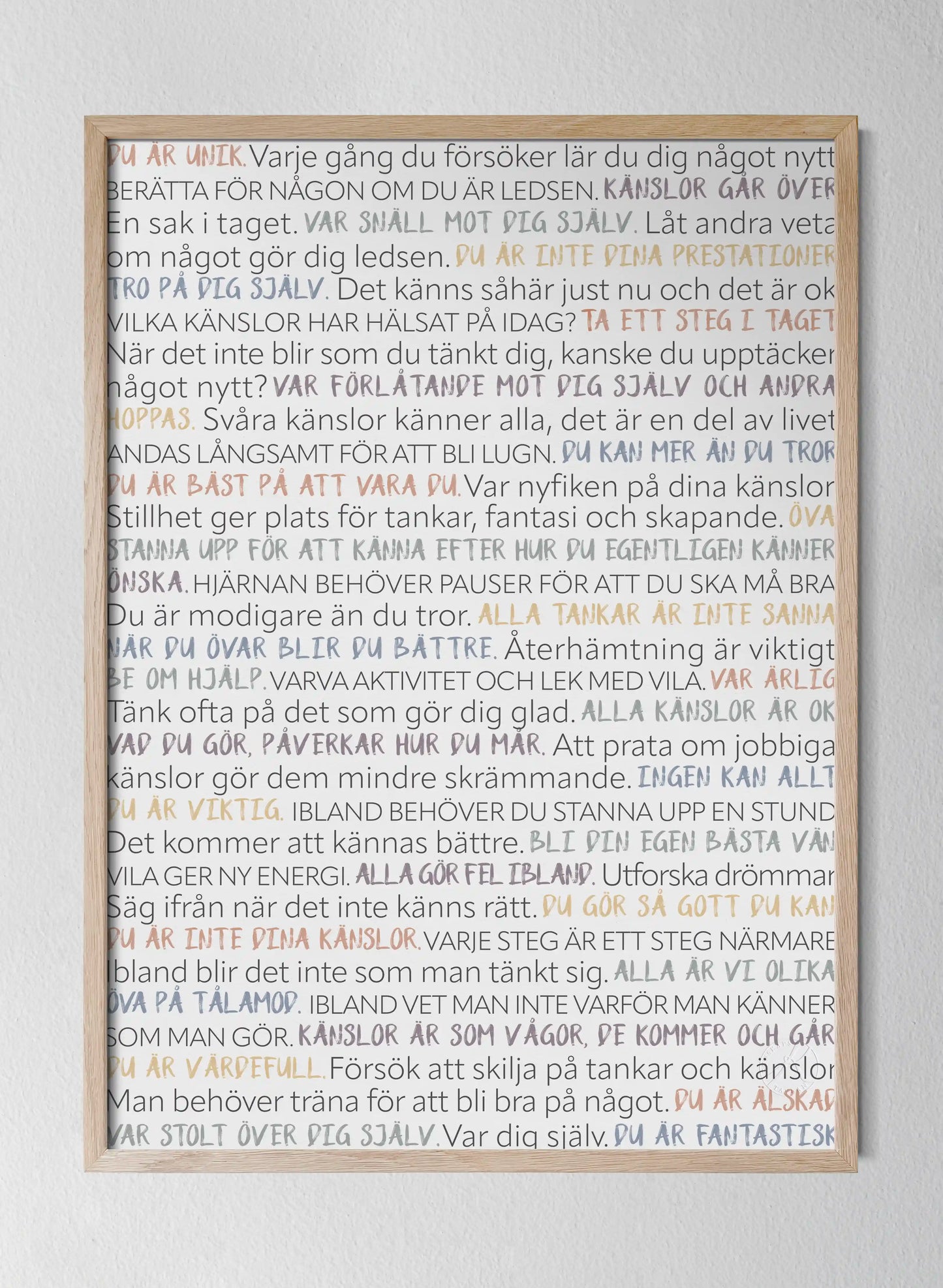 Mina ord till dig