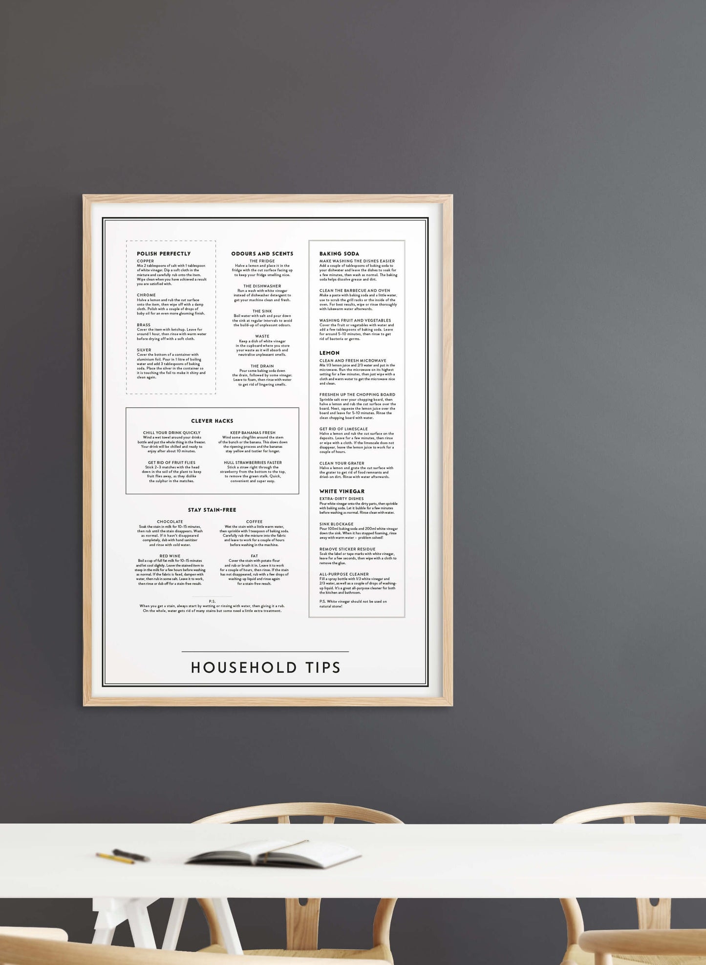 Household tips - på engelska