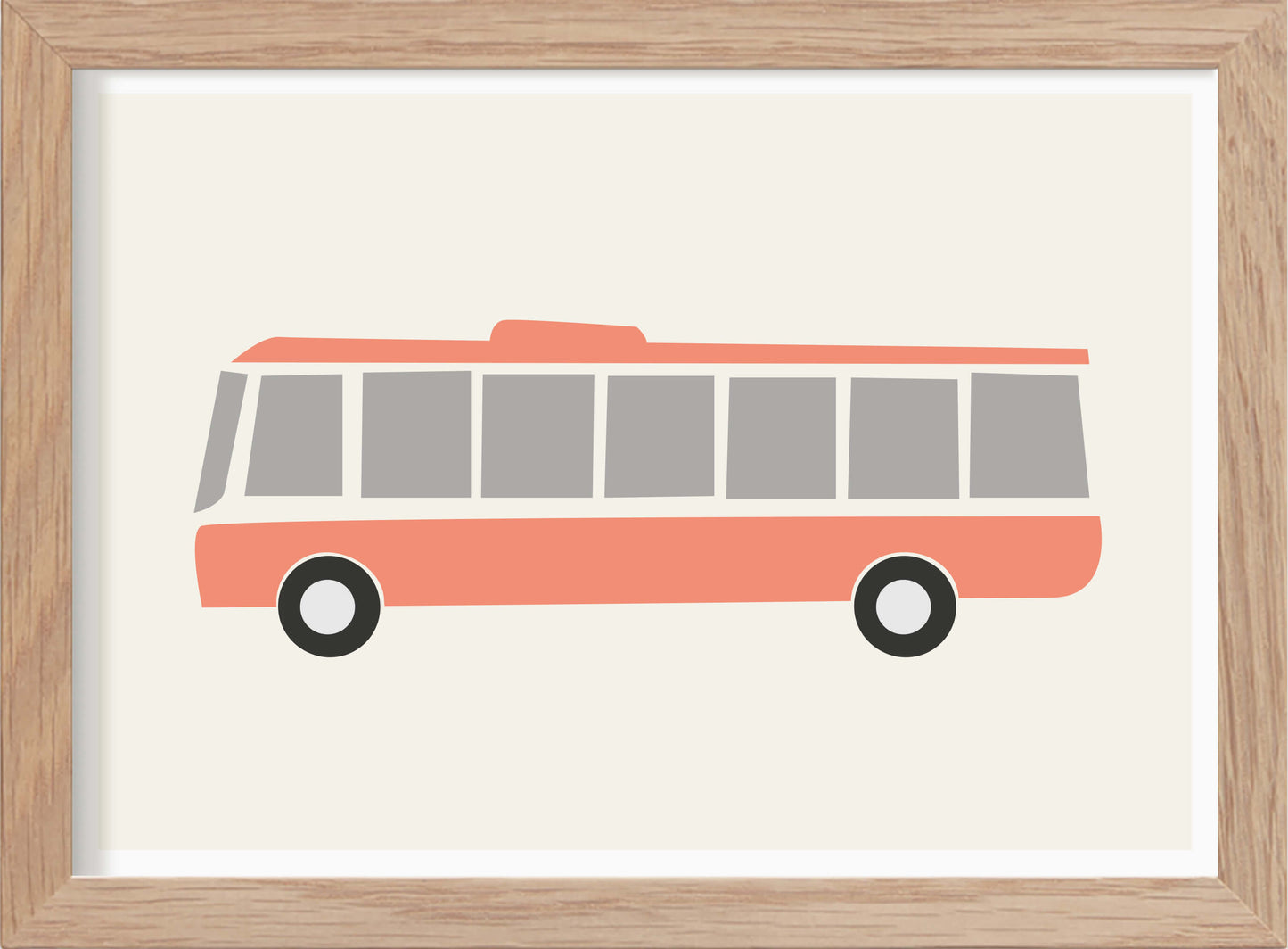 Buss - Mini print A5 - Kunskapstavlan