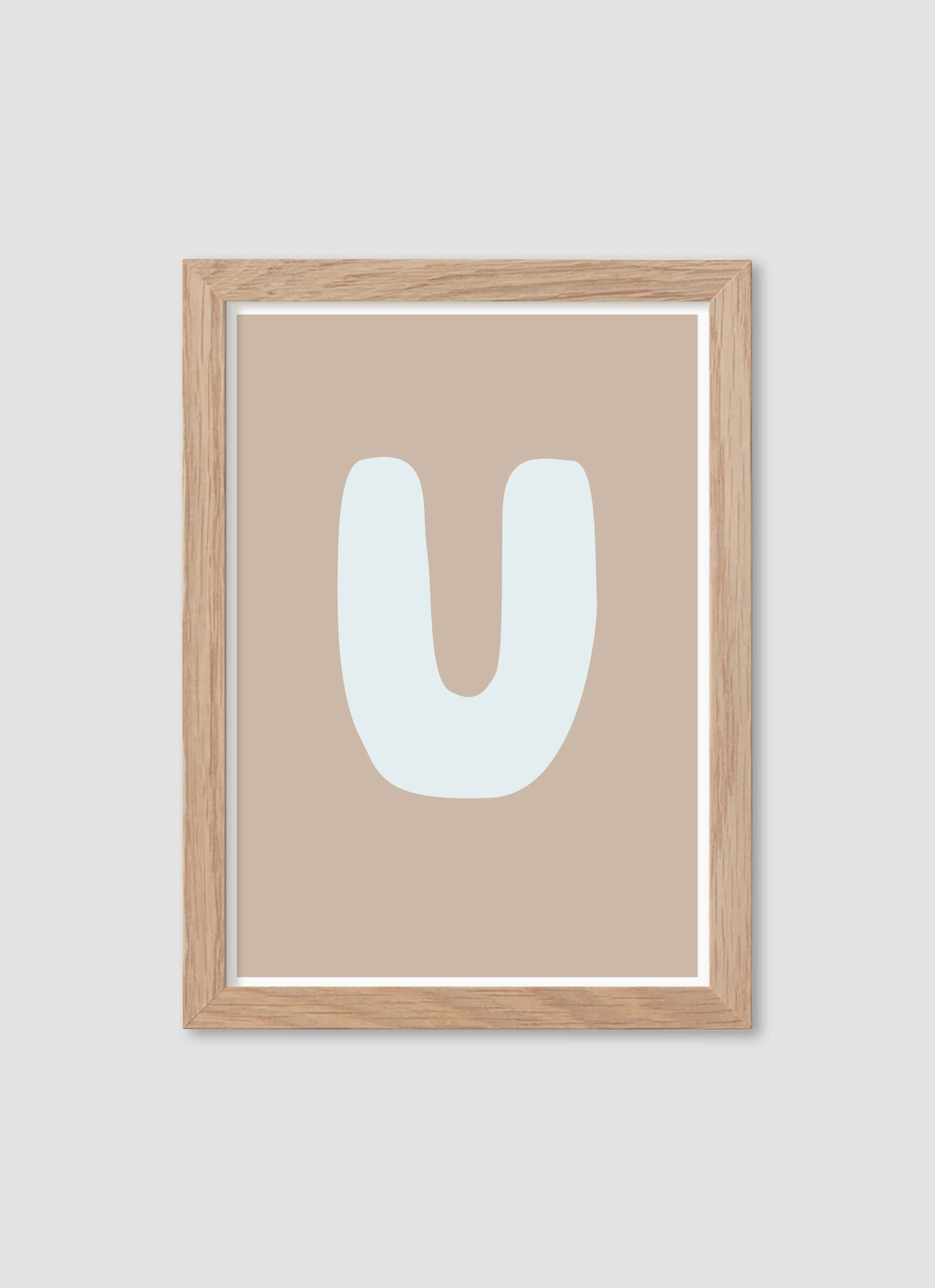 Bokstaven U - Mini print A5 - Kunskapstavlan