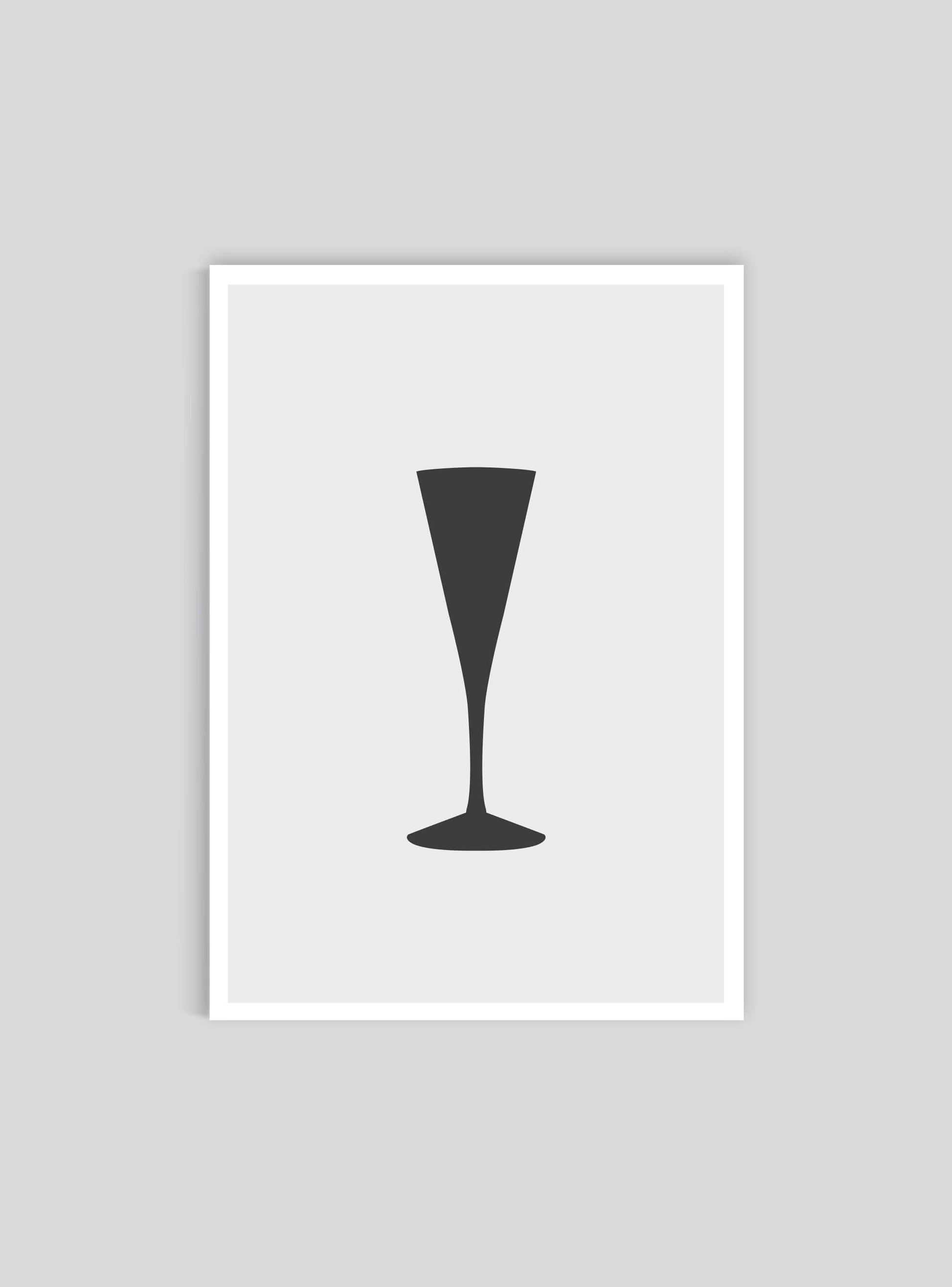 Snapsglas - Mini print A5 - Kunskapstavlan